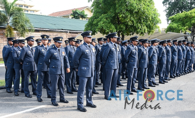 The 17th Commander of the Sri Lanka Air Force Assumes Duties at AFHQ