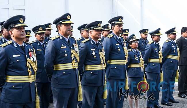 The 17th Commander of the Sri Lanka Air Force Assumes Duties at AFHQ