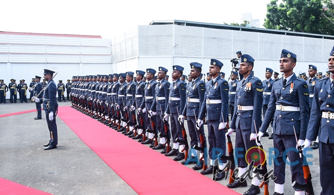 The 17th Commander of the Sri Lanka Air Force Assumes Duties at AFHQ