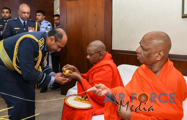 The 17th Commander of the Sri Lanka Air Force Assumes Duties at AFHQ