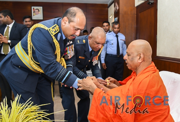 The 17th Commander of the Sri Lanka Air Force Assumes Duties at AFHQ