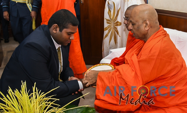 The 17th Commander of the Sri Lanka Air Force Assumes Duties at AFHQ