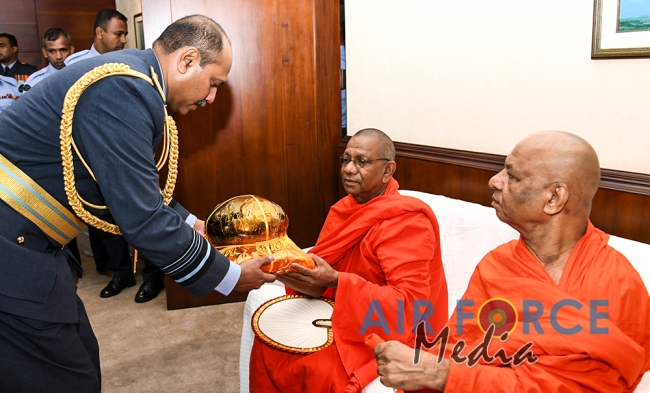The 17th Commander of the Sri Lanka Air Force Assumes Duties at AFHQ