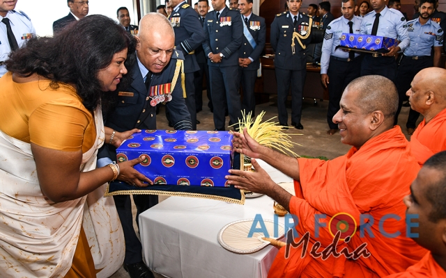 The 17th Commander of the Sri Lanka Air Force Assumes Duties at AFHQ