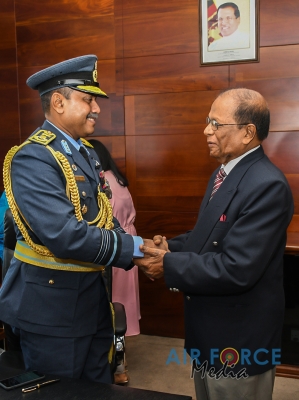The 17th Commander of the Sri Lanka Air Force Assumes Duties at AFHQ