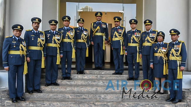 The 17th Commander of the Sri Lanka Air Force Assumes Duties at AFHQ