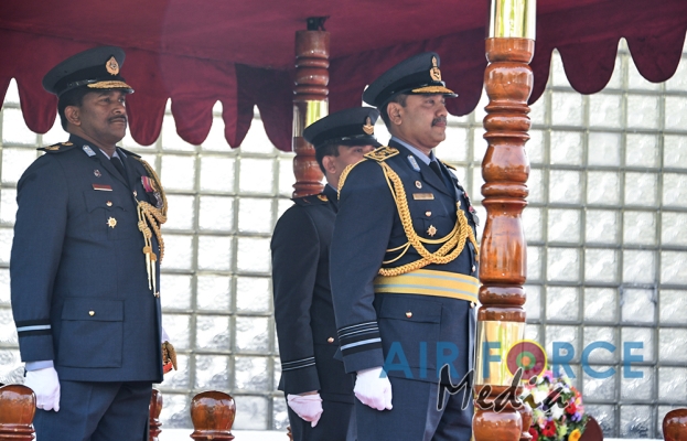 The 17th Commander of the Sri Lanka Air Force Assumes Duties at AFHQ