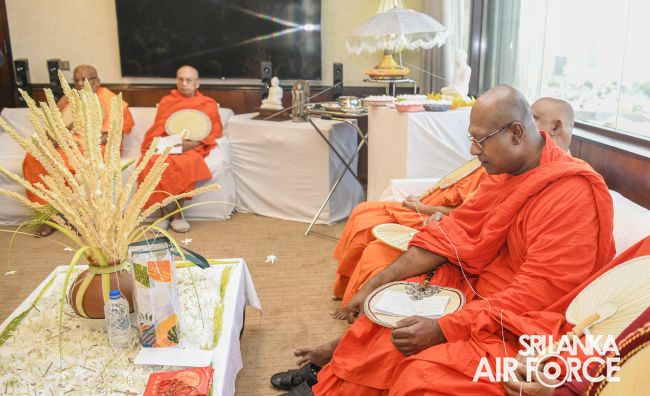 Air
Marshal Udeni Rajapaksa assumed the office of the Commander of the Air
Force