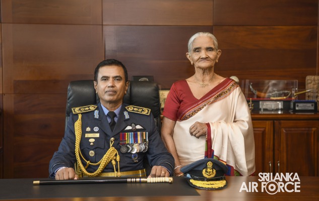 Air
Marshal Udeni Rajapaksa assumed the office of the Commander of the Air
Force
