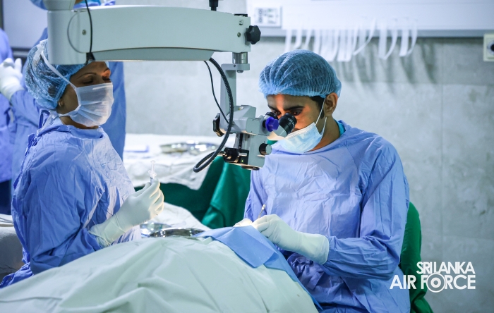 SLAF HOSPITAL COLOMBO SUCCESSFULLY CONCLUDES MASS CATARACT SURGERY CAMPAIGN FOR 75TH ANNIVERSARY