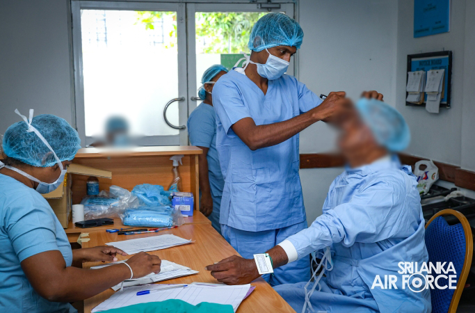 SLAF HOSPITAL COLOMBO SUCCESSFULLY CONCLUDES MASS CATARACT SURGERY CAMPAIGN FOR 75TH ANNIVERSARY