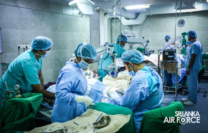 SLAF HOSPITAL COLOMBO SUCCESSFULLY CONCLUDES MASS CATARACT SURGERY CAMPAIGN FOR 75TH ANNIVERSARY