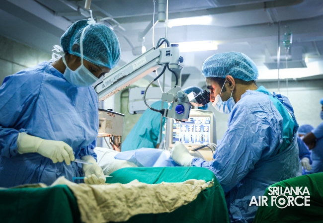 SLAF HOSPITAL COLOMBO SUCCESSFULLY CONCLUDES MASS CATARACT SURGERY CAMPAIGN FOR 75TH ANNIVERSARY