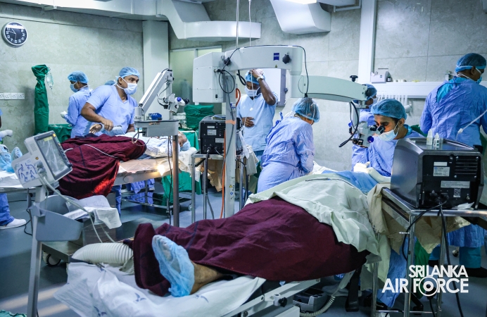 SLAF HOSPITAL COLOMBO SUCCESSFULLY CONCLUDES MASS CATARACT SURGERY CAMPAIGN FOR 75TH ANNIVERSARY