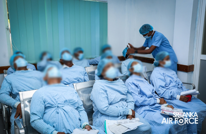 SLAF HOSPITAL COLOMBO SUCCESSFULLY CONCLUDES MASS CATARACT SURGERY CAMPAIGN FOR 75TH ANNIVERSARY