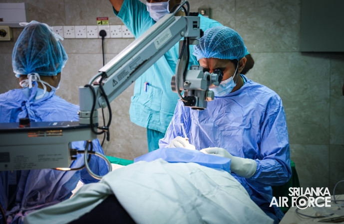 SLAF HOSPITAL COLOMBO SUCCESSFULLY CONCLUDES MASS CATARACT SURGERY CAMPAIGN FOR 75TH ANNIVERSARY