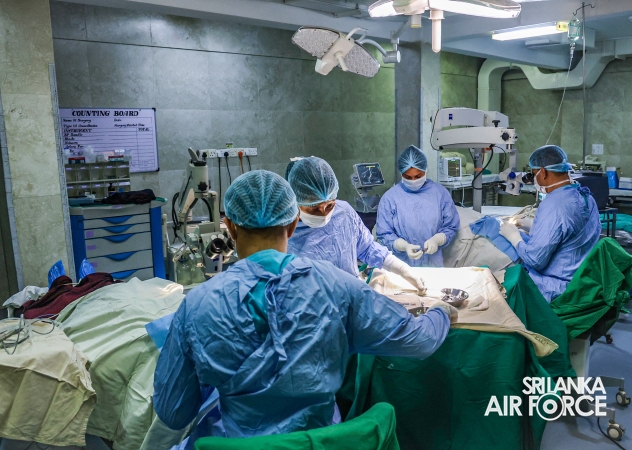 SLAF HOSPITAL COLOMBO SUCCESSFULLY CONCLUDES MASS CATARACT SURGERY CAMPAIGN FOR 75TH ANNIVERSARY