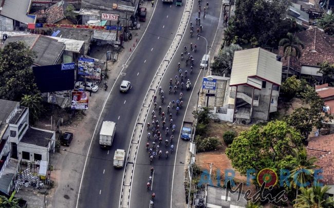 SLAF Cyclist, Leading Aircraftman Sanju Deemantha Wins 1st Leg of Guwan Hamuda Papedi Sawariya 2020