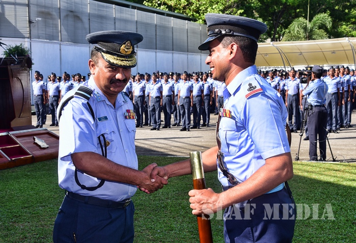 Introducing of new appointment to SLAF - Command Master Warrant Officer