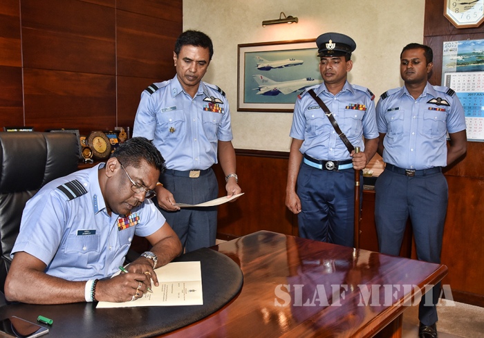 Introducing of new appointment to SLAF - Command Master Warrant Officer