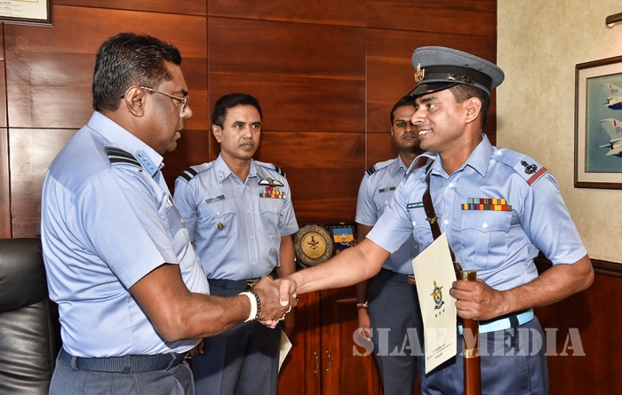 Introducing of new appointment to SLAF - Command Master Warrant Officer