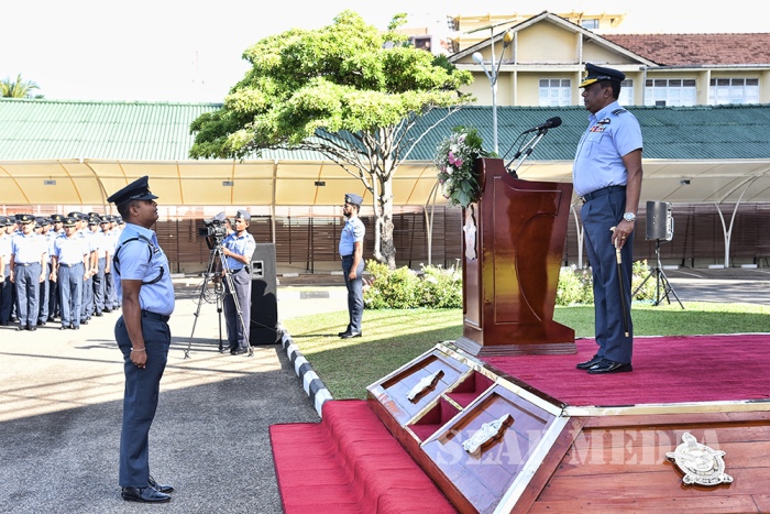 Introducing of new appointment to SLAF - Command Master Warrant Officer