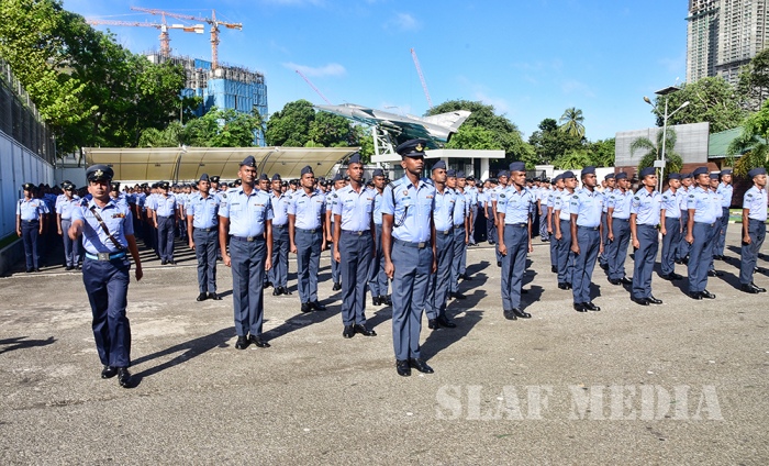 Introducing of new appointment to SLAF - Command Master Warrant Officer