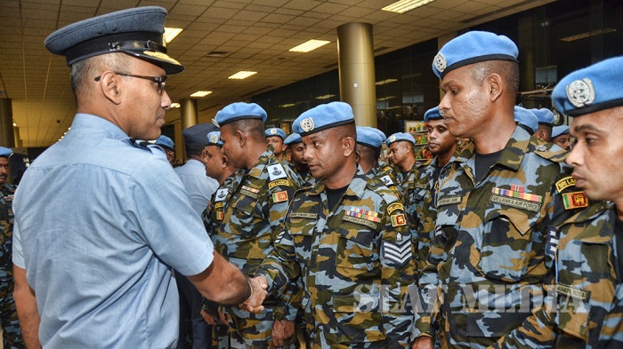 First Replacement Group Departs Country for UNMISS