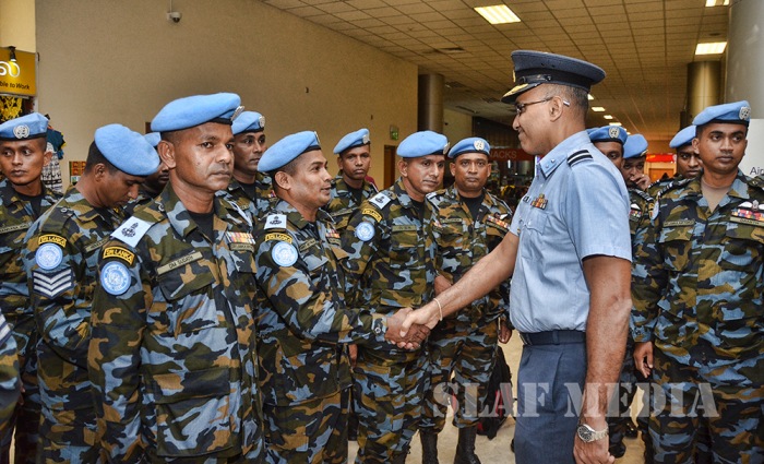 First Replacement Group Departs Country for UNMISS