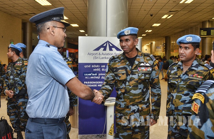 First Replacement Group Departs Country for UNMISS