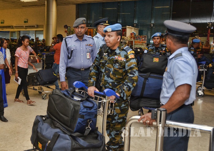 First Replacement Group Departs Country for UNMISS