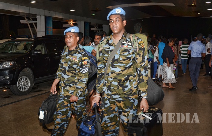 Replacement Groups Departs Country for UNMISS