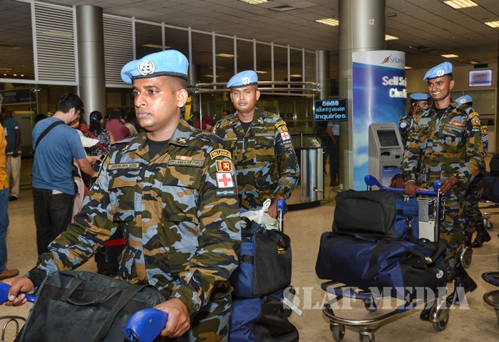 Replacement Groups Departs Country for UNMISS