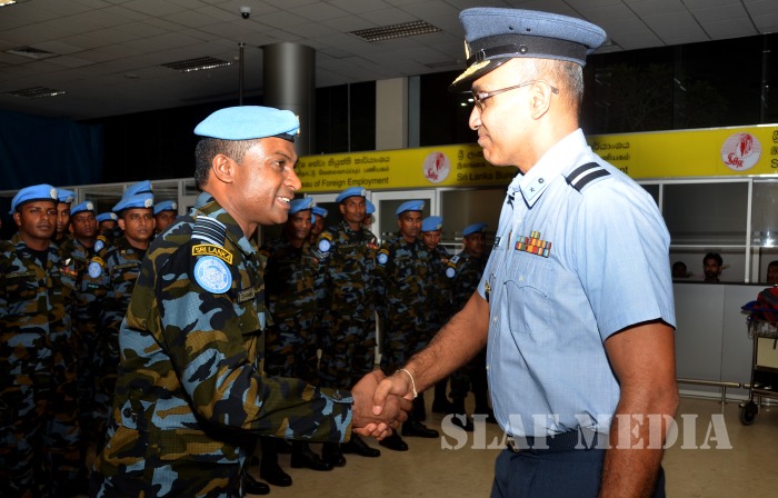 Replacement Groups Departs Country for UNMISS