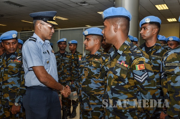 Replacement Groups Departs Country for UNMISS