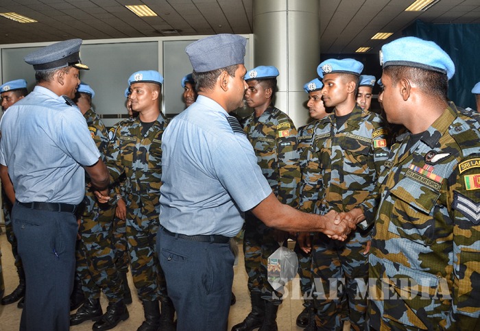 Replacement Groups Departs Country for UNMISS