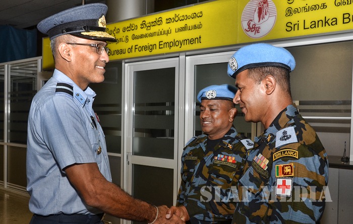 Replacement Groups Departs Country for UNMISS