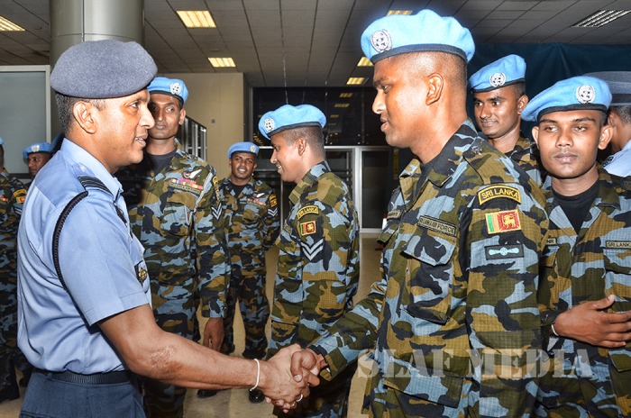 Replacement Groups Departs Country for UNMISS