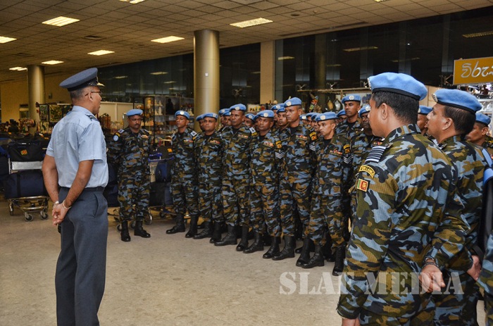 First Replacement Group Departs Country for UNMISS