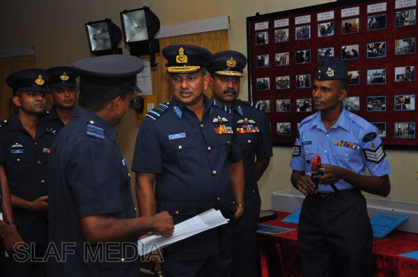 කටුනායක ගුවන් හමුදා කදවුරේ වාර්ෂික ගුවන් හමුදාපති පරීක්ෂනය