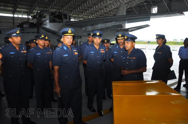 කටුනායක ගුවන් හමුදා කදවුරේ වාර්ෂික ගුවන් හමුදාපති පරීක්ෂනය