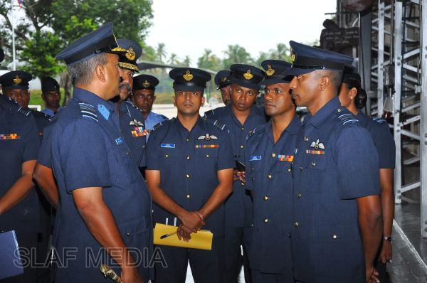 කටුනායක ගුවන් හමුදා කදවුරේ වාර්ෂික ගුවන් හමුදාපති පරීක්ෂනය