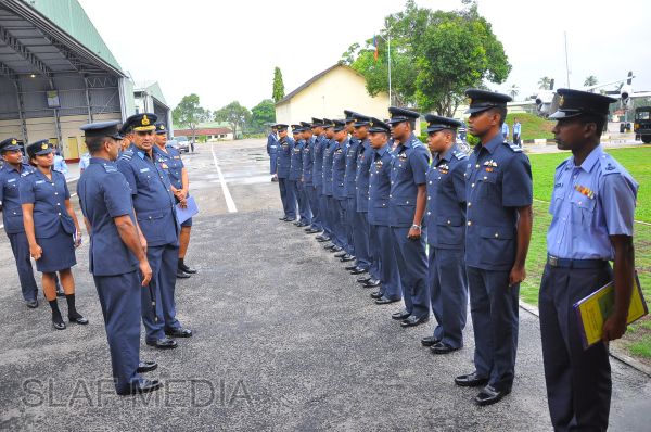 කටුනායක ගුවන් හමුදා කදවුරේ වාර්ෂික ගුවන් හමුදාපති පරීක්ෂනය
