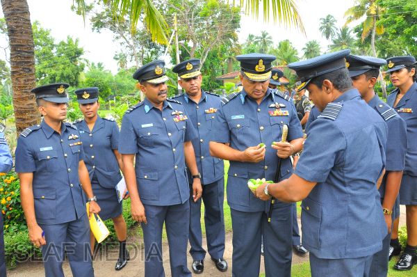 කටුනායක ගුවන් හමුදා කදවුරේ වාර්ෂික ගුවන් හමුදාපති පරීක්ෂනය