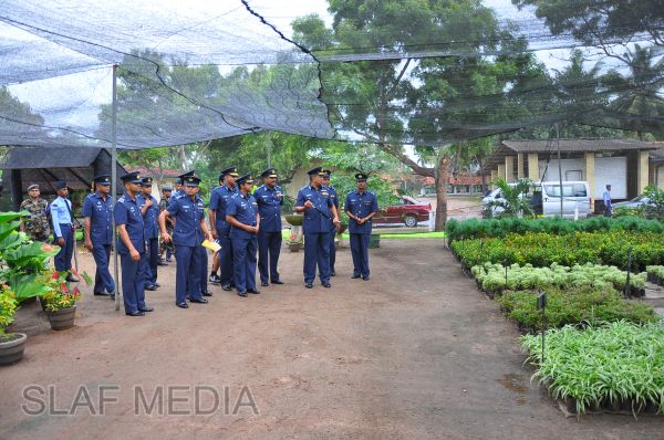 කටුනායක ගුවන් හමුදා කදවුරේ වාර්ෂික ගුවන් හමුදාපති පරීක්ෂනය