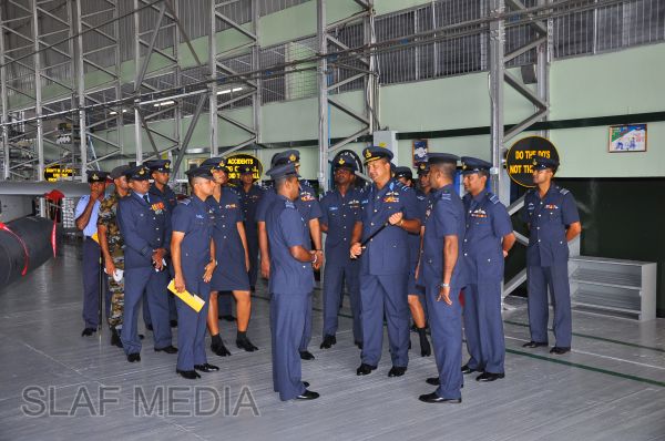 කටුනායක ගුවන් හමුදා කදවුරේ වාර්ෂික ගුවන් හමුදාපති පරීක්ෂනය