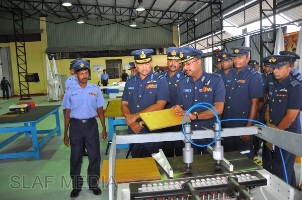 කටුනායක ගුවන් හමුදා කදවුරේ වාර්ෂික ගුවන් හමුදාපති පරීක්ෂනය