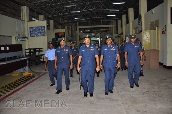 කටුනායක ගුවන් හමුදා කදවුරේ වාර්ෂික ගුවන් හමුදාපති පරීක්ෂනය