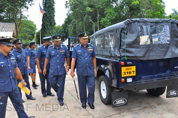 කටුනායක ගුවන් හමුදා කදවුරේ වාර්ෂික ගුවන් හමුදාපති පරීක්ෂනය