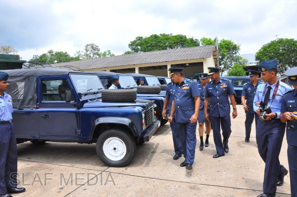 කටුනායක ගුවන් හමුදා කදවුරේ වාර්ෂික ගුවන් හමුදාපති පරීක්ෂනය